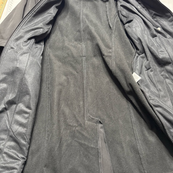 Calvin Klein Water/Wind Resistant 4-way Stretch Coat Belted Collar-Size Medium - Picture 7 of 12